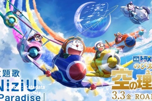 sinopsis doraemon nobita sky utopia